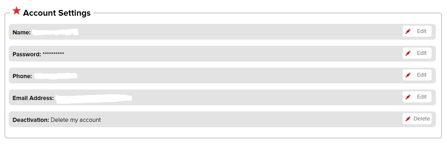 How do I update my account details? Help Center